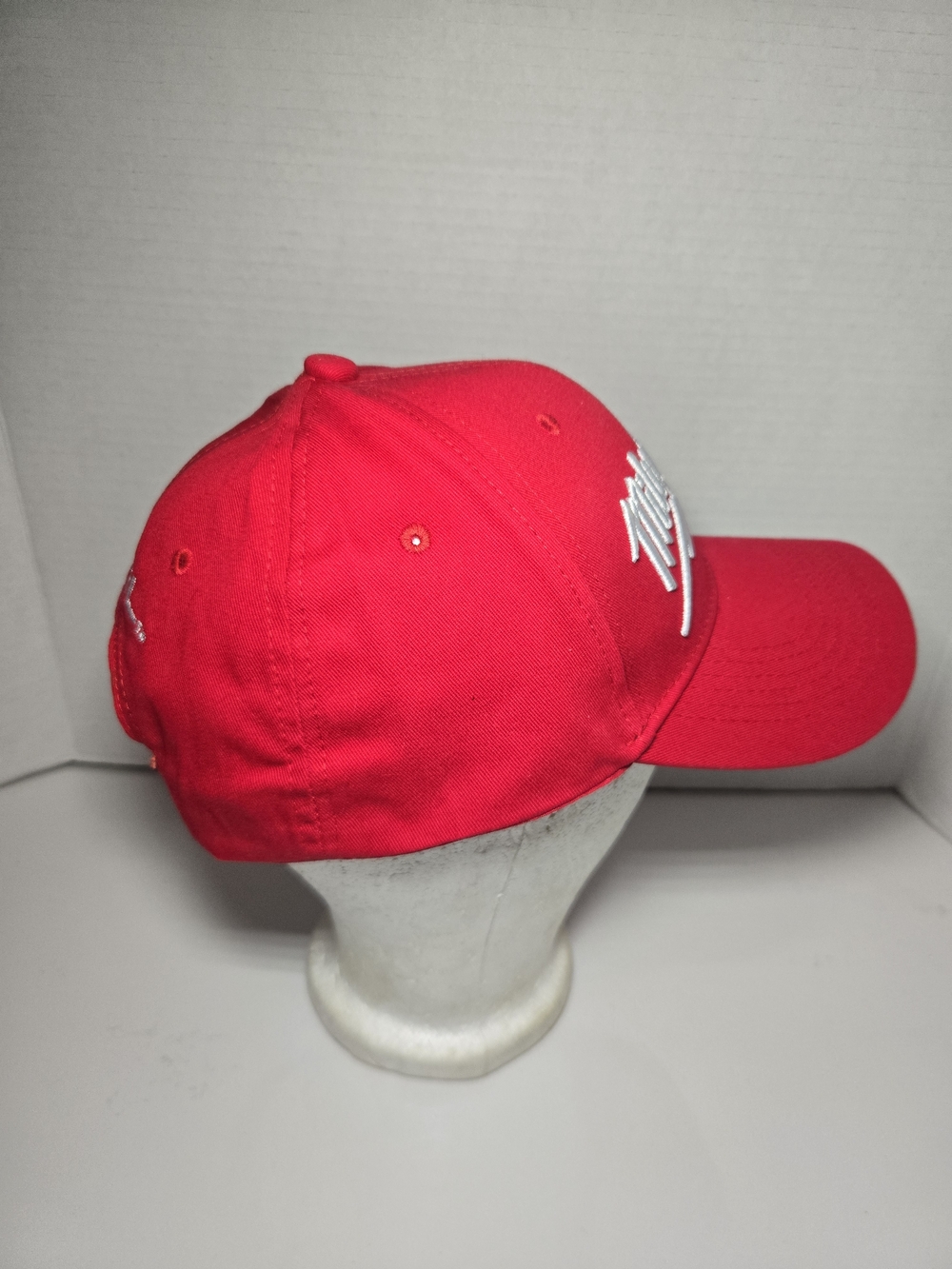 Red Milwaukee Script Baseball Cap - Picture 2 of 5